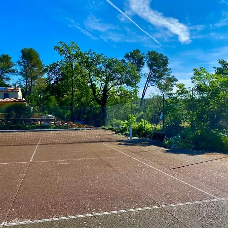 Willa Piscine Chauffee, Tennis, Mas Provencal Contemporain Draguignan