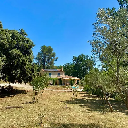 Piscine Chauffee, Tennis, Mas Provencal Contemporain Draguignan