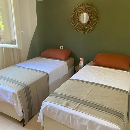 Piscine Chauffee, Tennis, Mas Provencal Contemporain Villa Draguignan