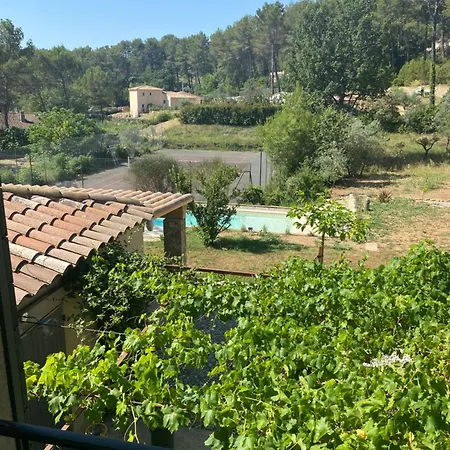 Piscine Chauffee, Tennis, Mas Provencal Contemporain Willa Draguignan