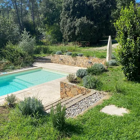 Villa Piscine Chauffee, Tennis, Mas Provencal Contemporain *